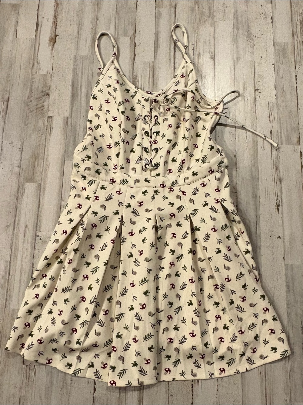 Hot Topic Mushroom Dress XL